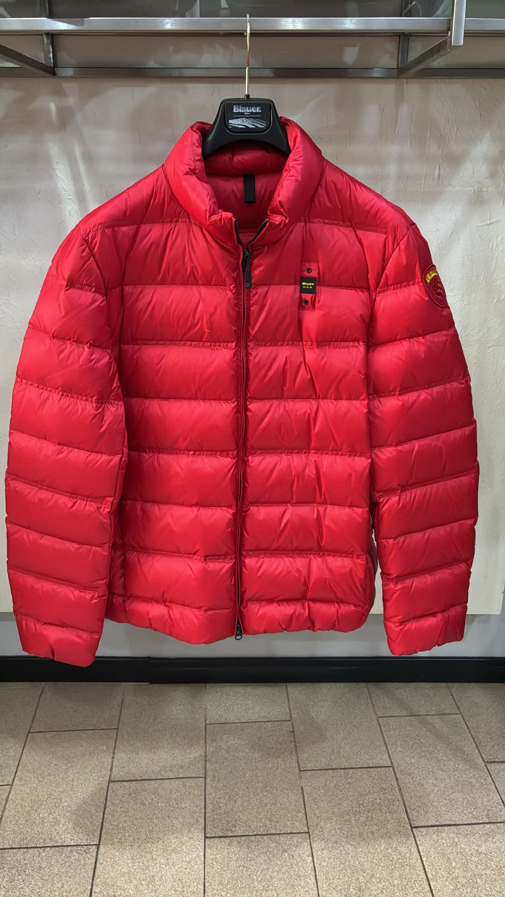 Blauer Giubbino Imbottito Piuma – Rosso