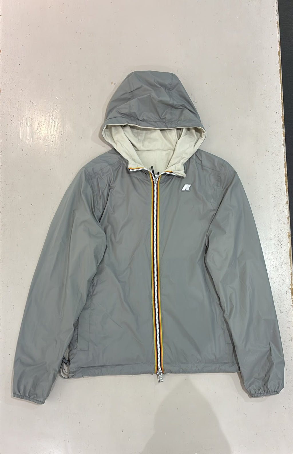 K-Way Jake Double Interlock – Giubbotto Uomo Grey Frost