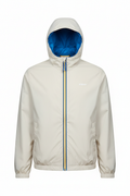 K-Way Jake Eco Plus Double Beige/Blue – vista frontale