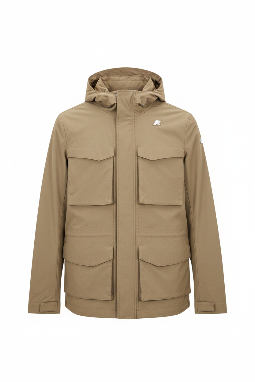 K-Way Manphy Eco Ottoman giacca uomo écru