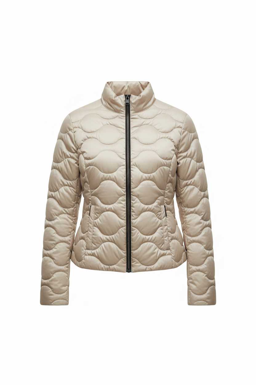 RefrigiWear Bola Jacket PL3039 - giacca donna trapuntata beige sabbia
