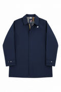 K-Way Benny Bonded Jersey Cappotto Uomo Blue Depth - vista frontale