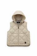 RefrigiWear Madie Vest W22100 - gilet donna trapuntato beige sabbia