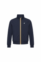 K-Way Amaury Stretch Nylon Jersey Giacca Uomo Blue Depth - vista frontale