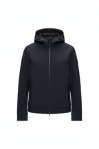 Peuterey Svalbard MDN giacca uomo blu navy – vista frontale sfondo bianco