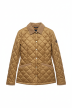 Husky Elisabeth C481 Bone Brown - giacca trapuntata donna
