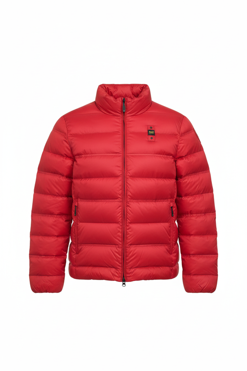 Blauer Giubbino Imbottito Piuma Rosso – vista frontale