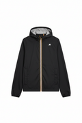 K-Way Jack Stretch Nylon Jersey Nero – vista frontale
