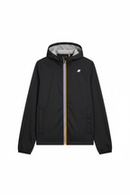 K-Way Jack Stretch Nylon Jersey Nero – vista frontale