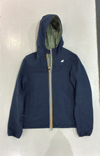 K-Way Jake Cotton Double foto reale blu navy