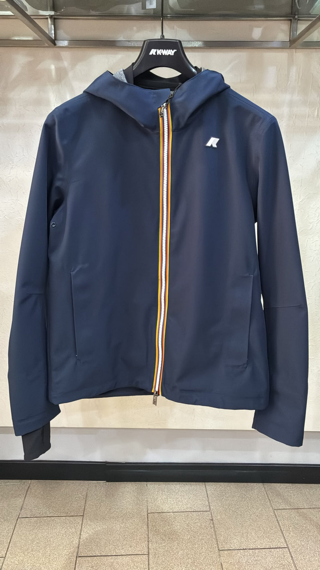 K-Way Jacko Bonded Jersey – Blue Depth