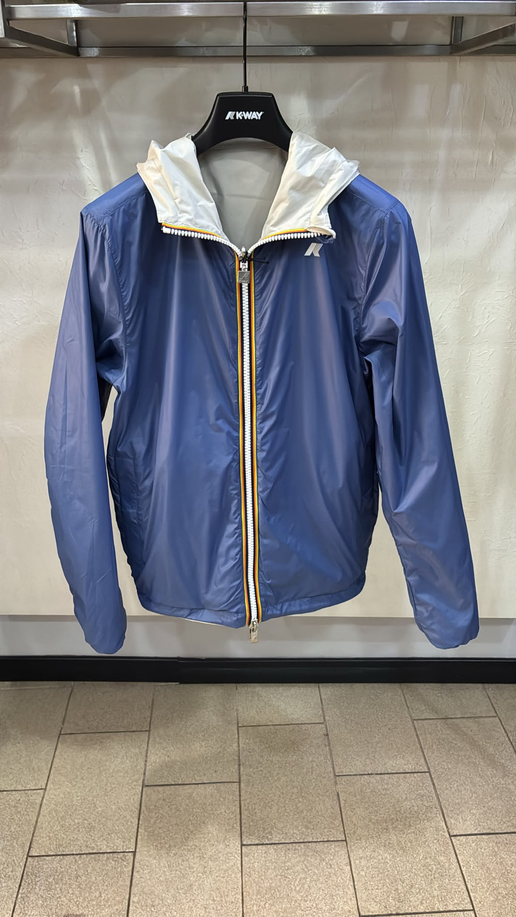 K-Way Jack Stretch Nylon Jersey – Blu